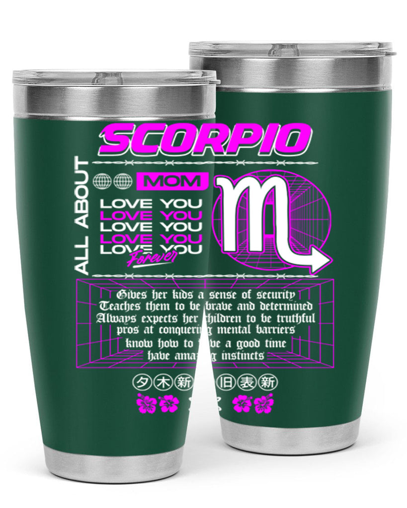scorpio 457#- zodiac- Tumbler