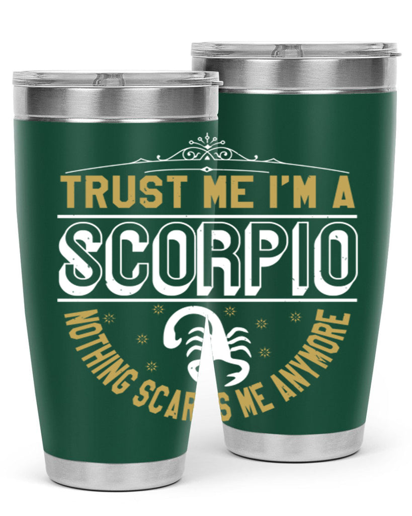 scorpio 458#- zodiac- Tumbler