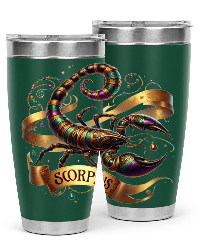 scorpio 459#- zodiac- Tumbler