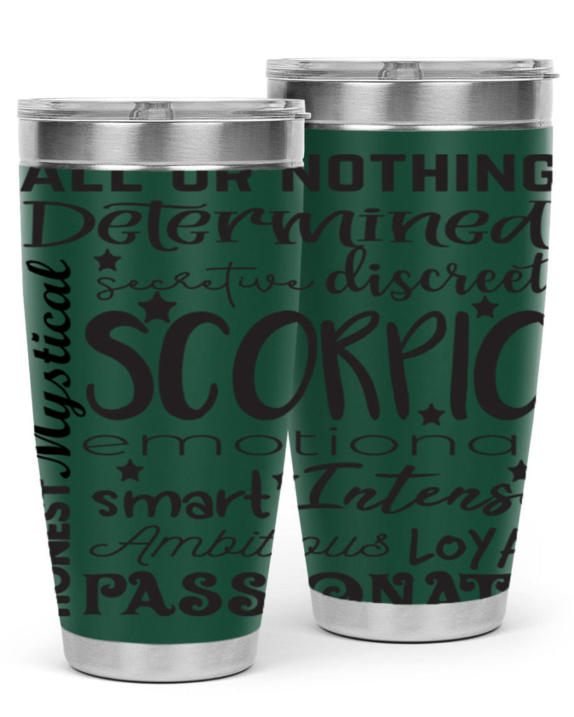 scorpio 572#- zodiac- Tumbler