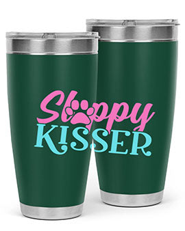 sloppy kisser Style 63#- dog- Tumbler
