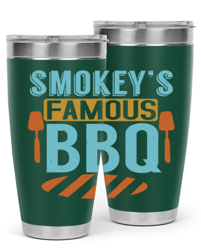 smokeys famous bbq 11#- bbq- Tumbler