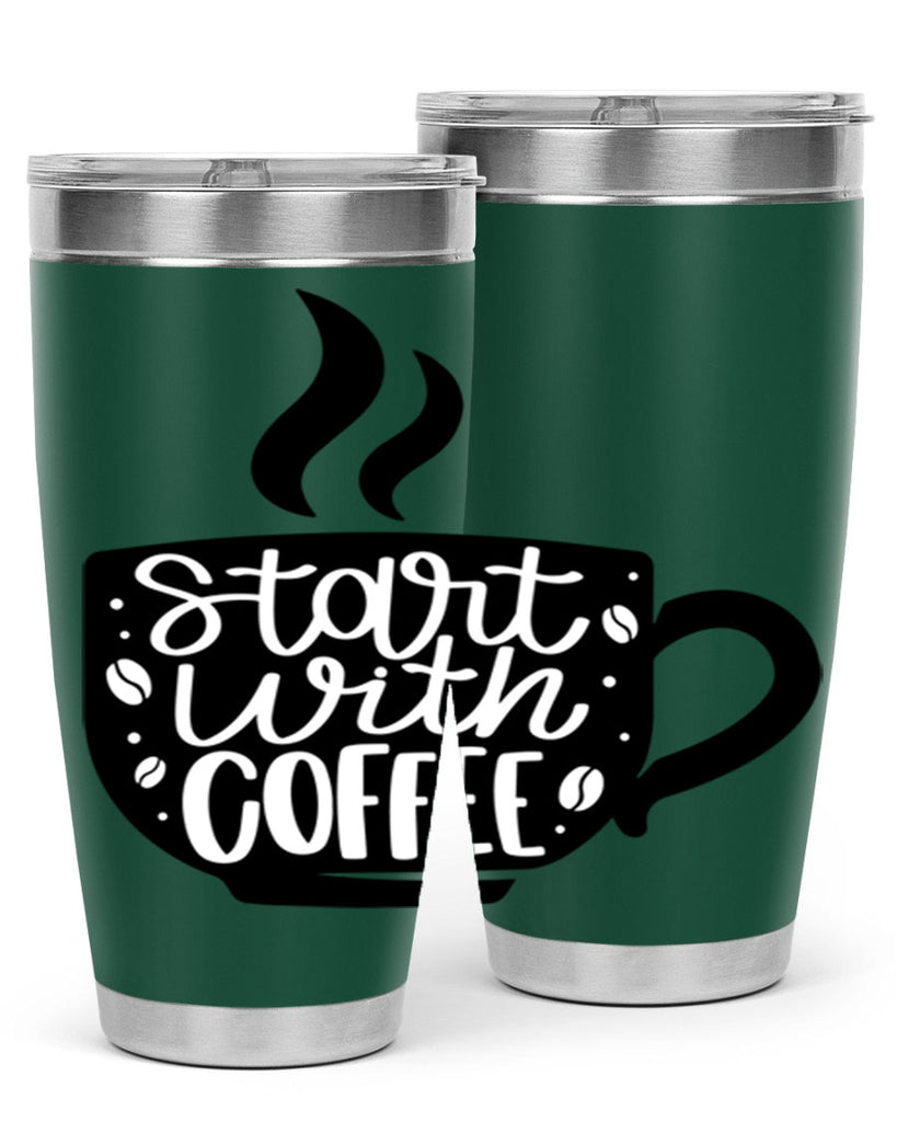 start with coffee 32#- coffee- Tumbler