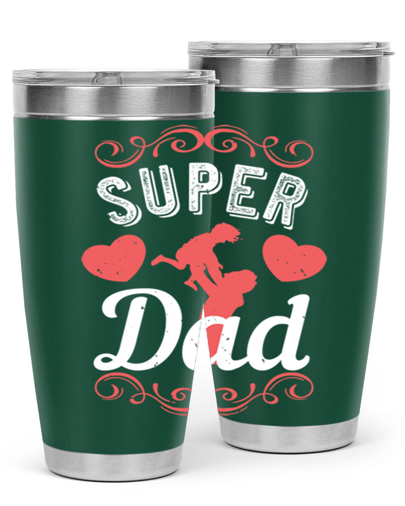 super dad 178#- fathers day- Tumbler