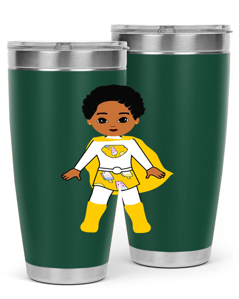 super kid 10#- black men - boys- tumbler