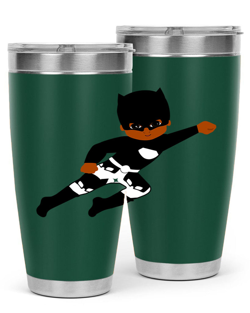 super kid 13#- black men - boys- tumbler