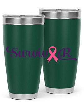 survivor Style 3#- breast cancer- Tumbler