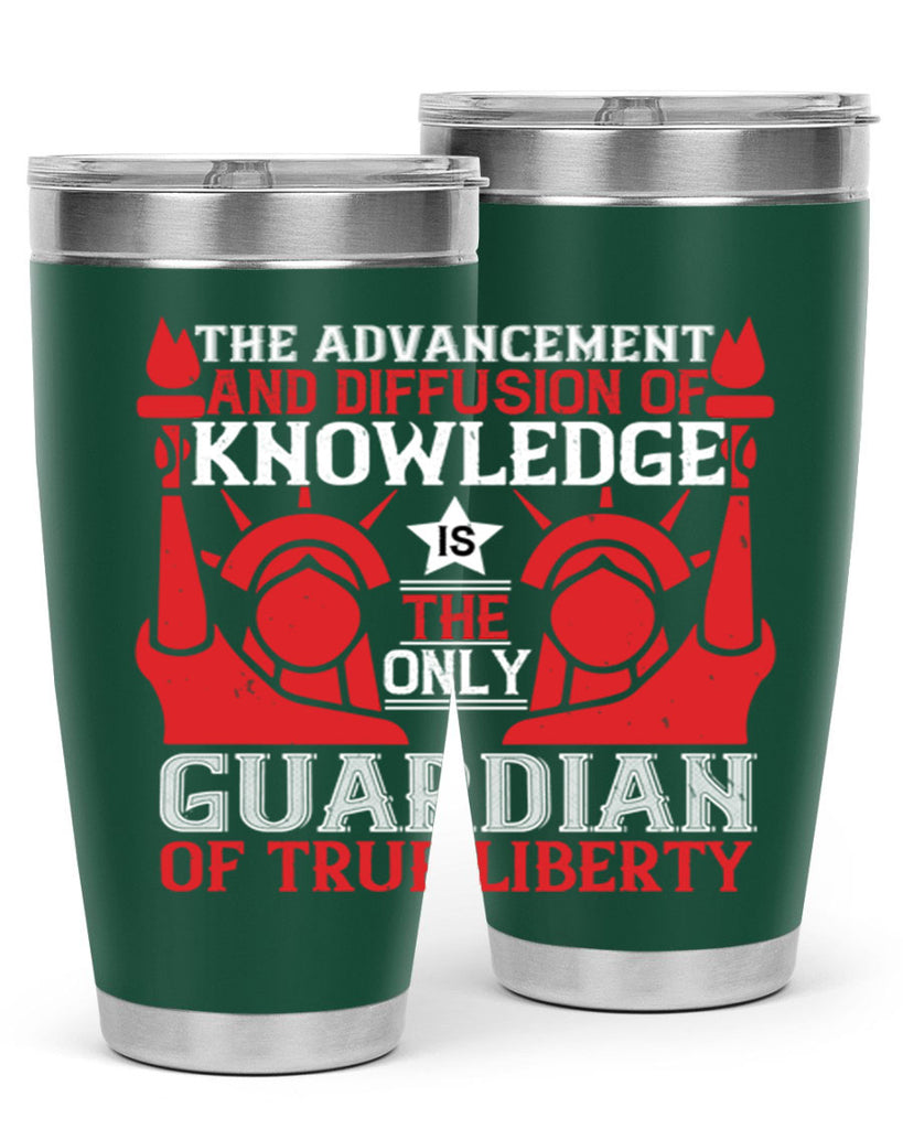 the advencement and diffusion of knowledge Style 190#- Fourt Of July- Tumbler