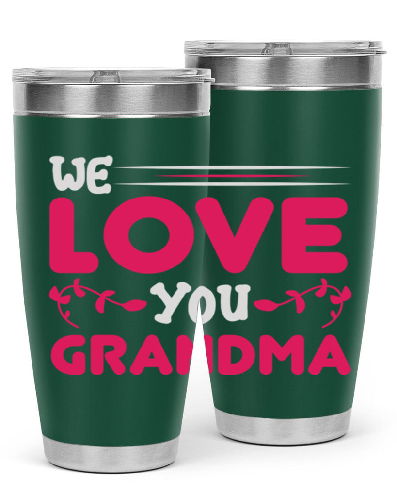 we love you grandma 27#- mom- Tumbler