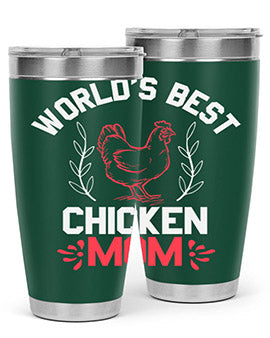 world’s best chicken mom Style 1#- chicken- Tumbler