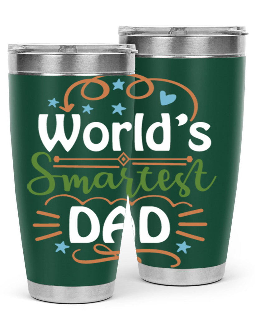 world’s smartest dad 2#- fathers day- Tumbler