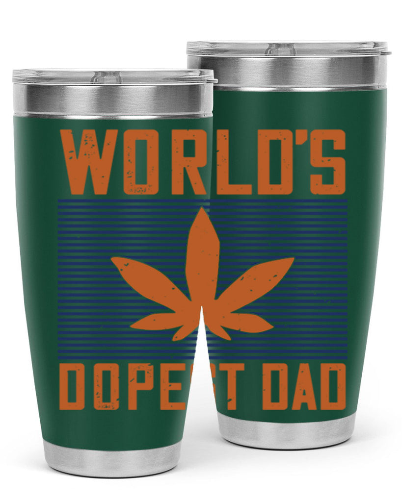 worlds dopest dad 148#- fathers day- Tumbler