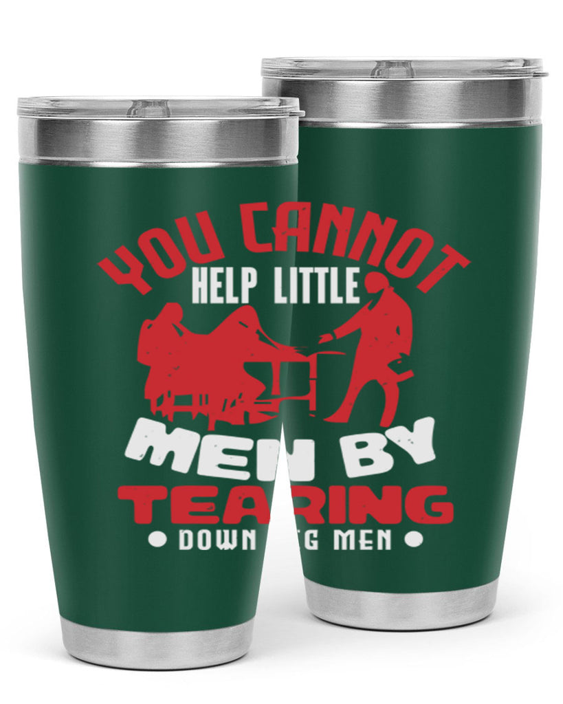 you cannot help little men Style 72#- Fourt Of July- Tumbler