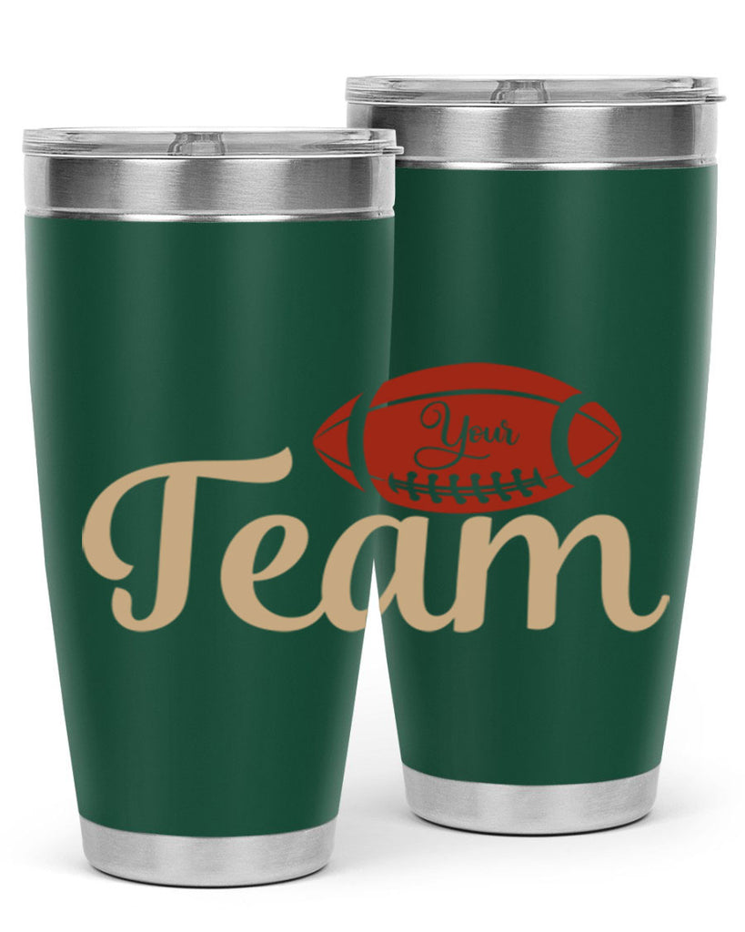 your team 2271#- softball- Tumbler