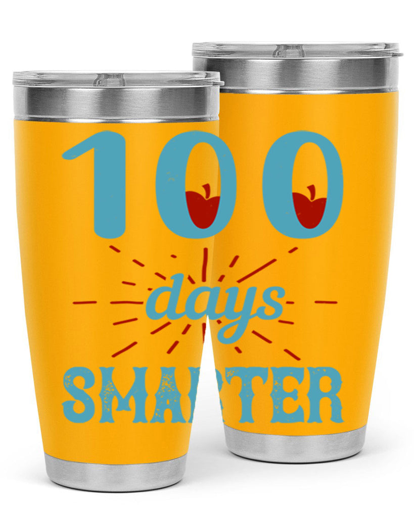 7 days smarter 47#- 100 days of school- Tumbler