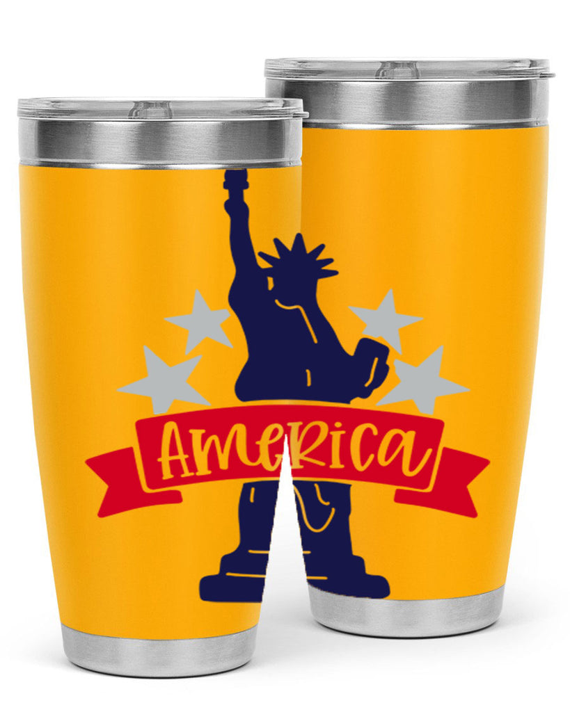 America Style 145#- Fourt Of July- Tumbler