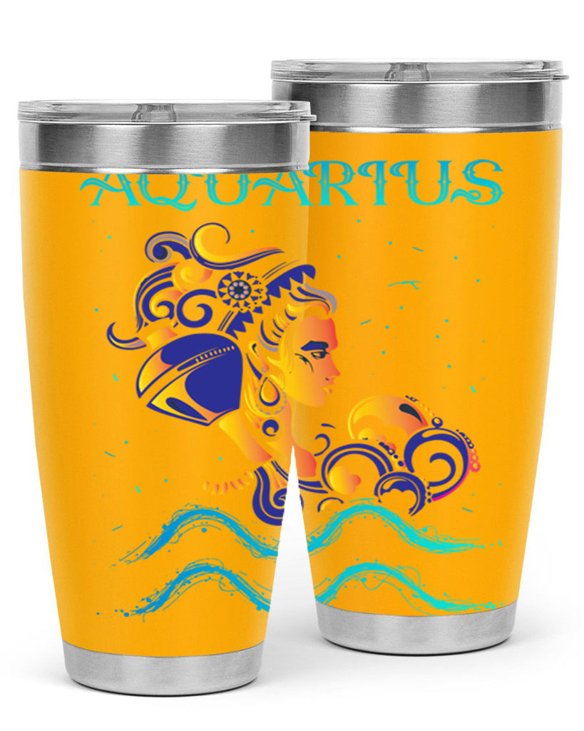 AquariusZodiac 76#- zodiac- Tumbler