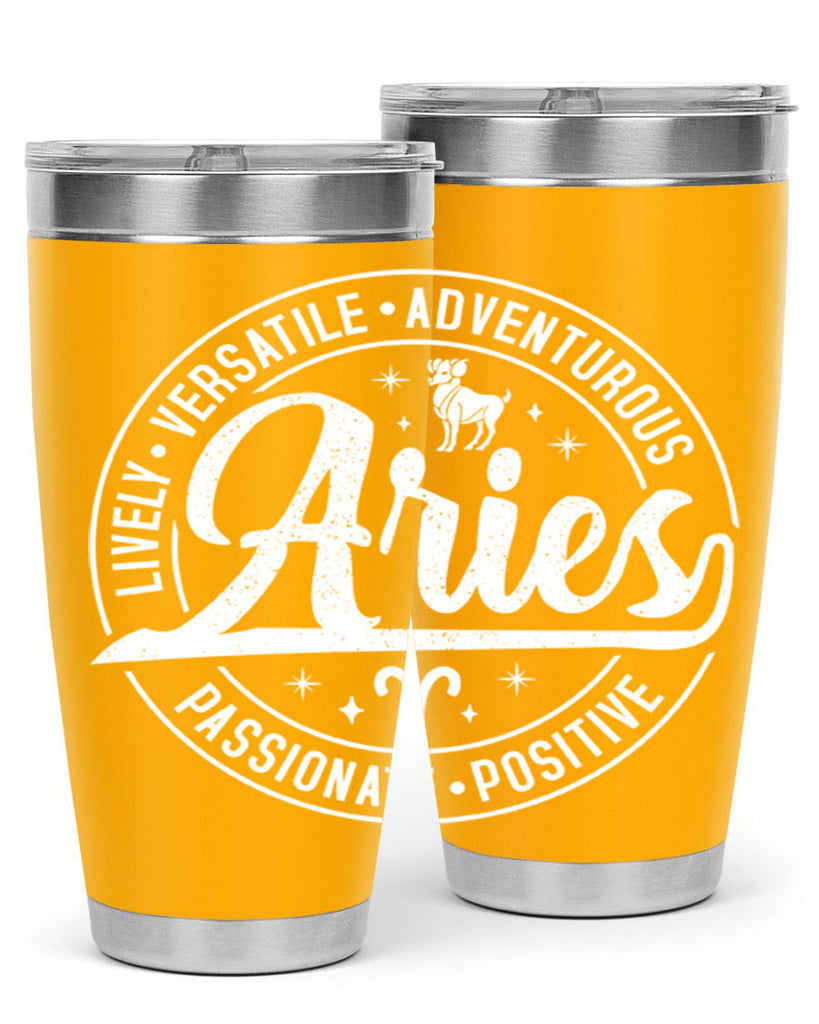 Aries 103#- zodiac- Tumbler