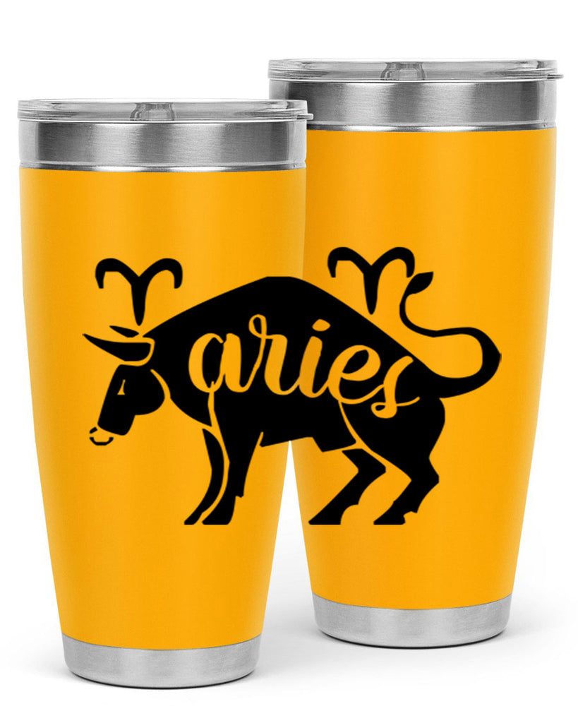 Aries 104#- zodiac- Tumbler
