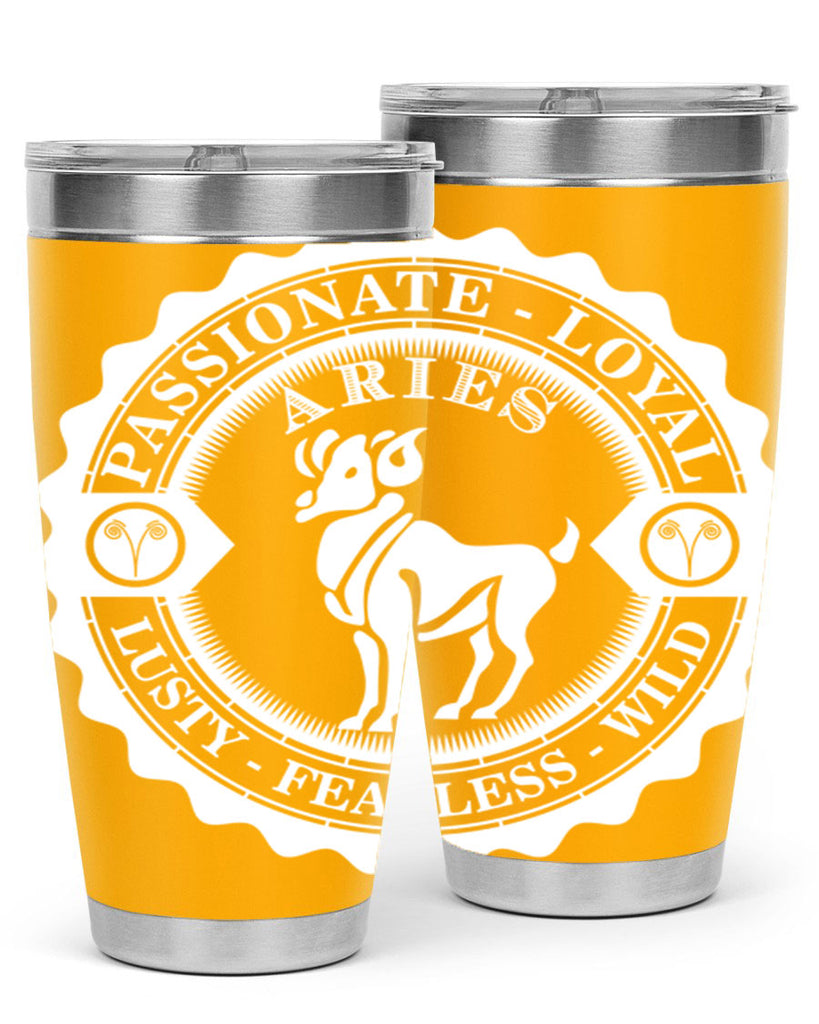 Aries 4#- zodiac- Tumbler