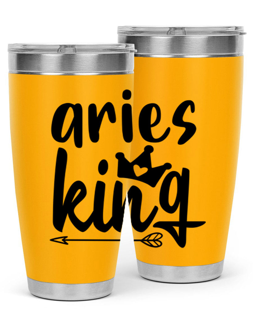 Aries king 108#- zodiac- Tumbler