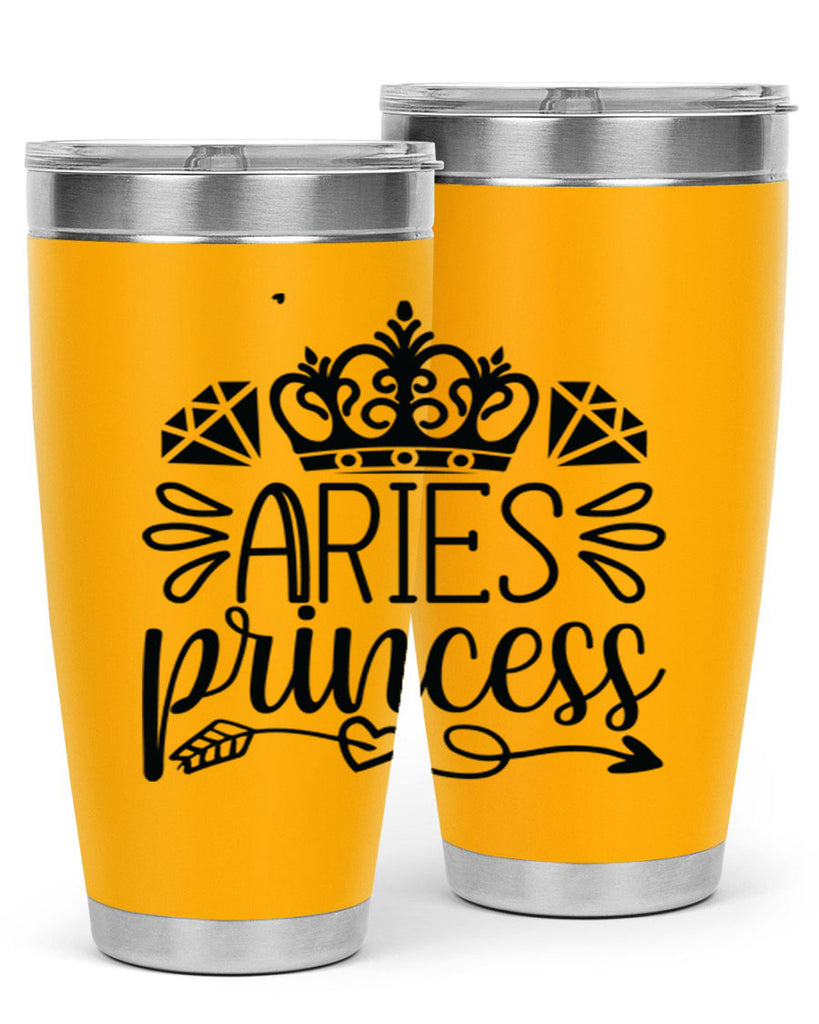 Aries princess 114#- zodiac- Tumbler