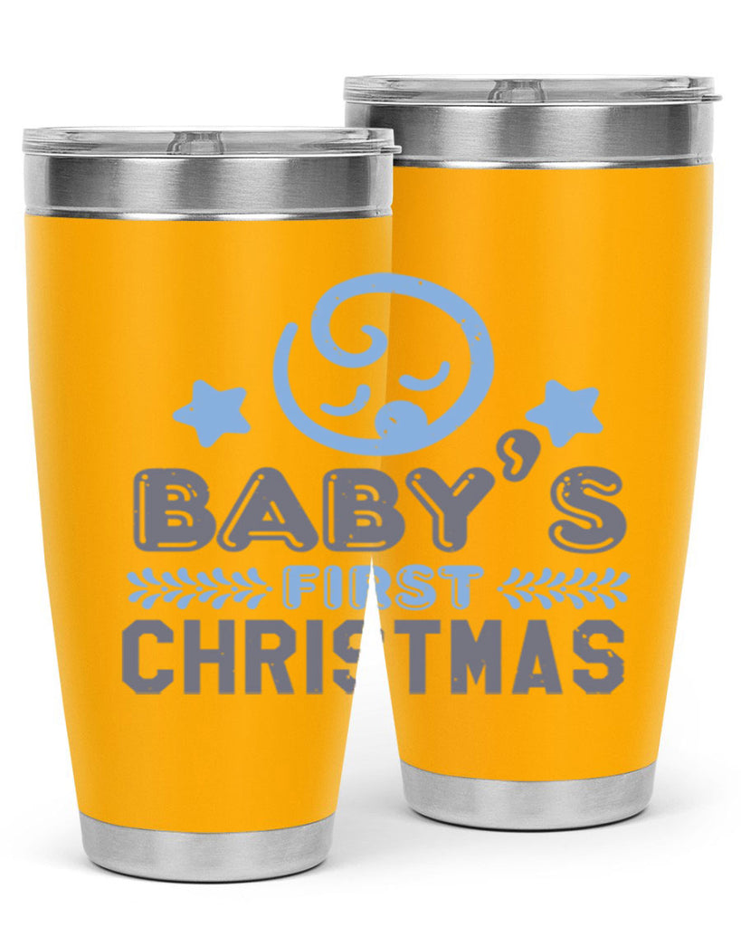 Baby First Christmas Style 2#- baby shower- tumbler