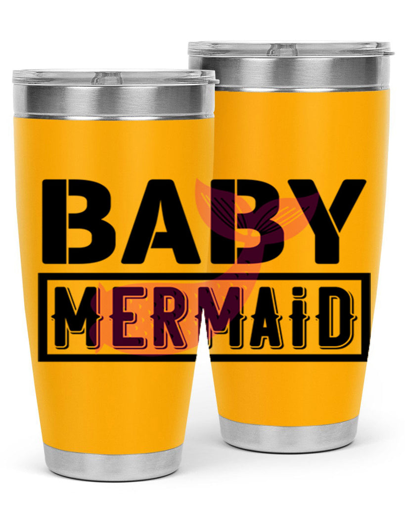 Baby mermaid 29#- mermaid- Tumbler