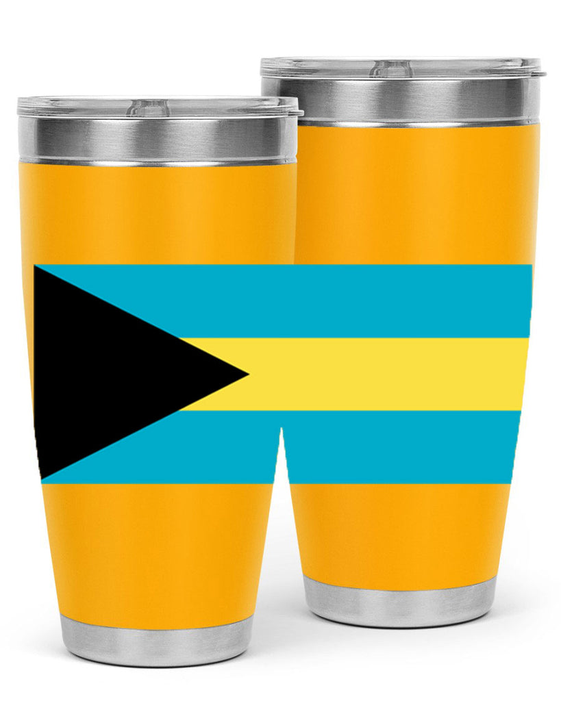 Bahamas 186#- world flags- Tumbler