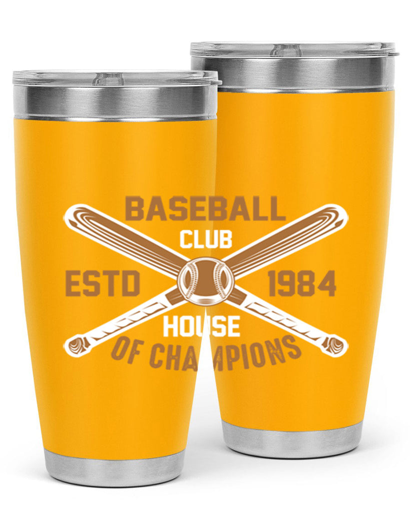 Baseball 1443#- baseball- Tumbler