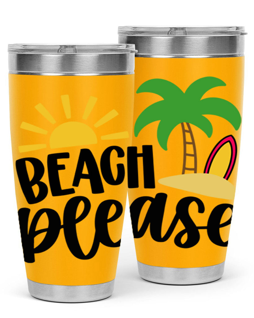 Beach Please Style 51#- summer- Tumbler