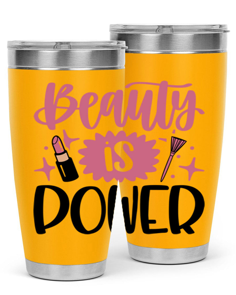 Beauty Is Power Style 135#- make up- Tumbler
