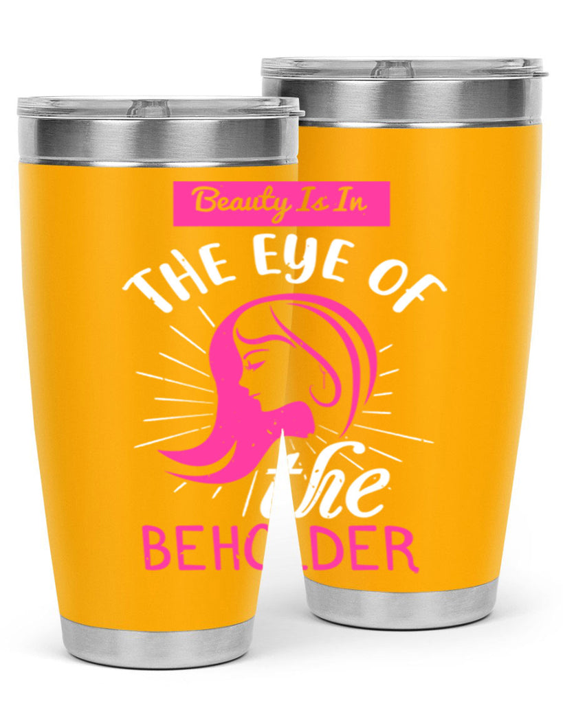 Beauty is in the eye of the beholder Style 169#- make up- Tumbler