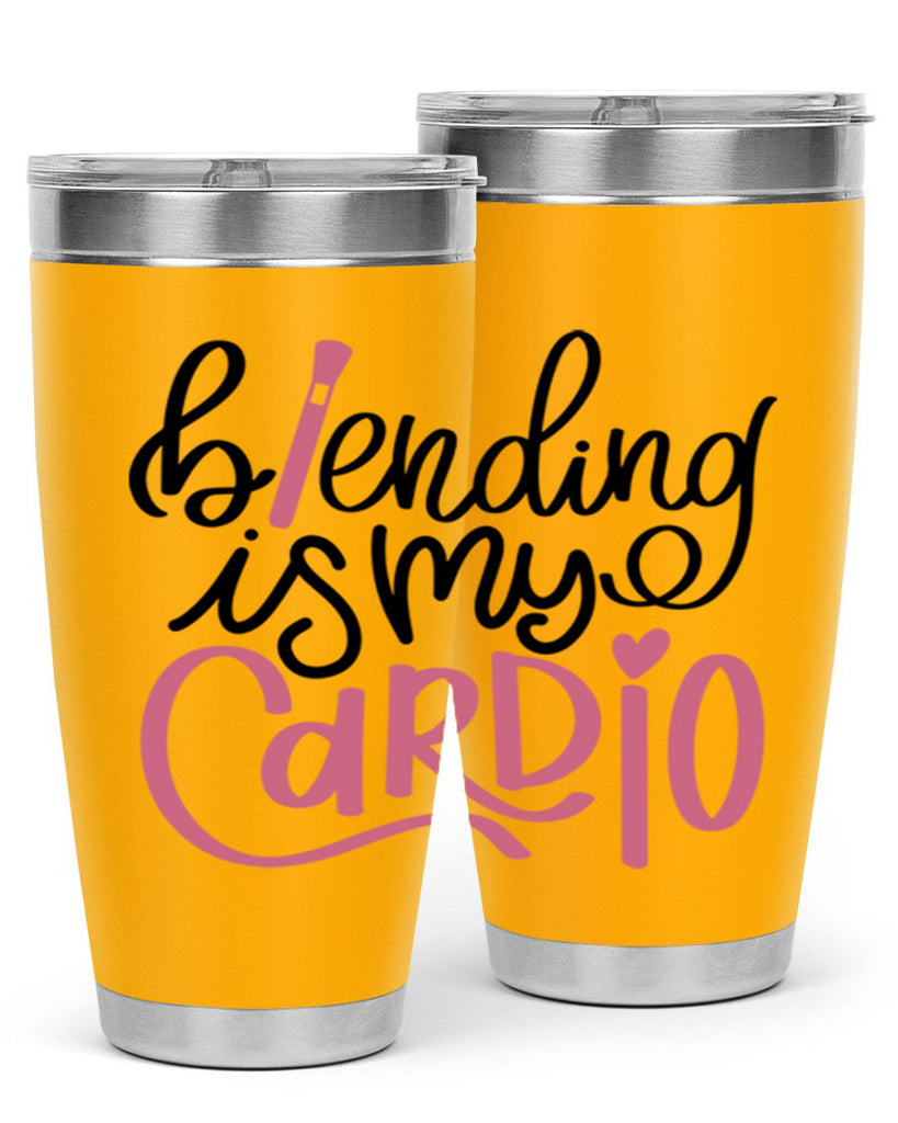Blending is my Cardio Style 130#- make up- Tumbler