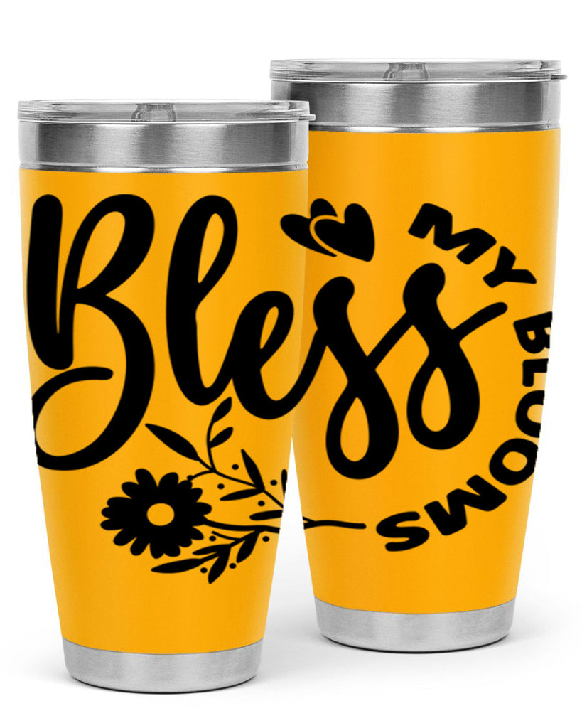 Bless My Blooms47#- spring- Tumbler