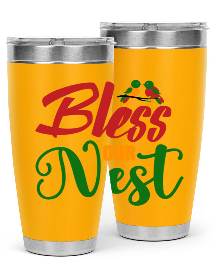 Bless Our Nest 67#- spring- Tumbler