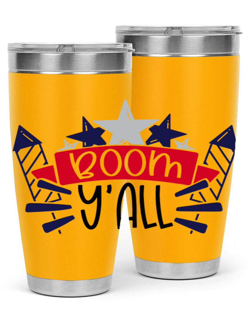 Boom Yall Style 146#- Fourt Of July- Tumbler