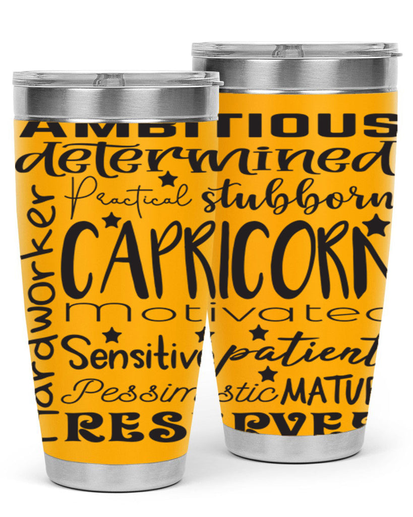 Capricorn 566#- zodiac- Tumbler
