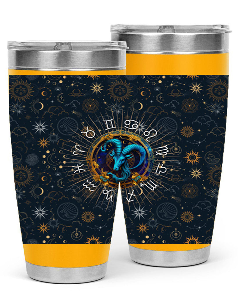 Capricorn Straight 184#- zodiac- Tumbler