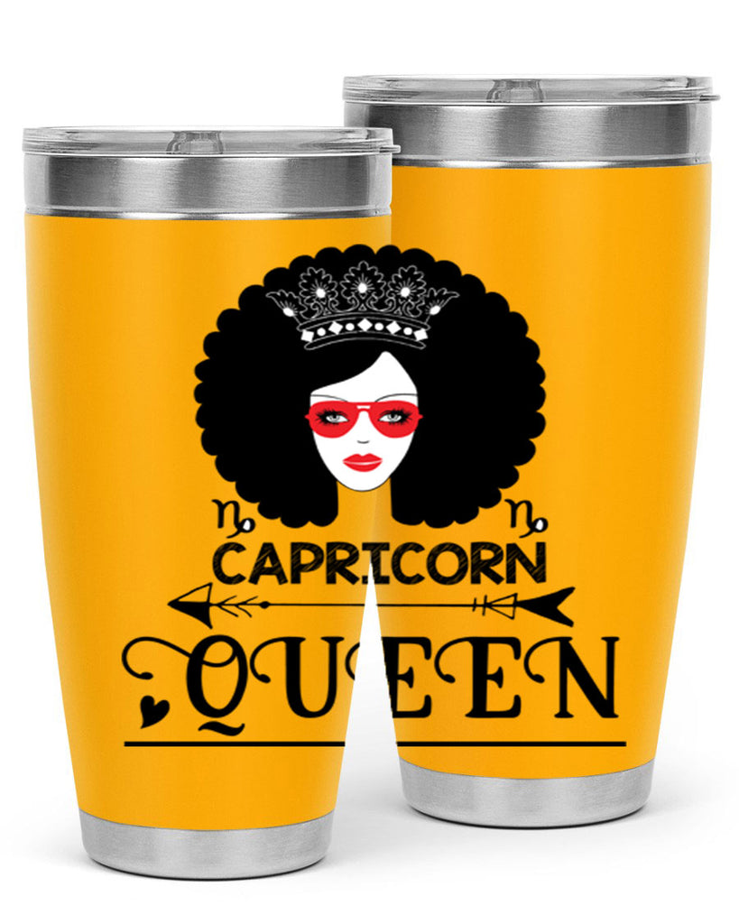 Capricorn queen 197#- zodiac- Tumbler
