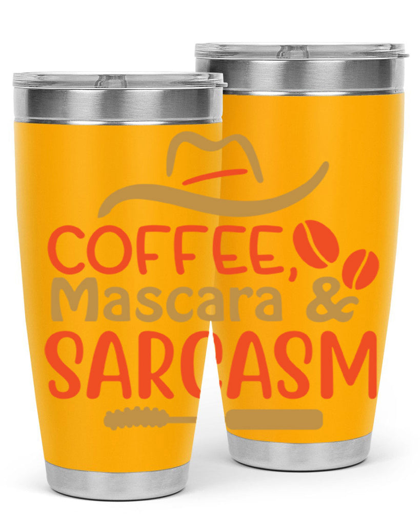 Coffee Mascara Sarcasm 21#- fashion- Cotton Tank