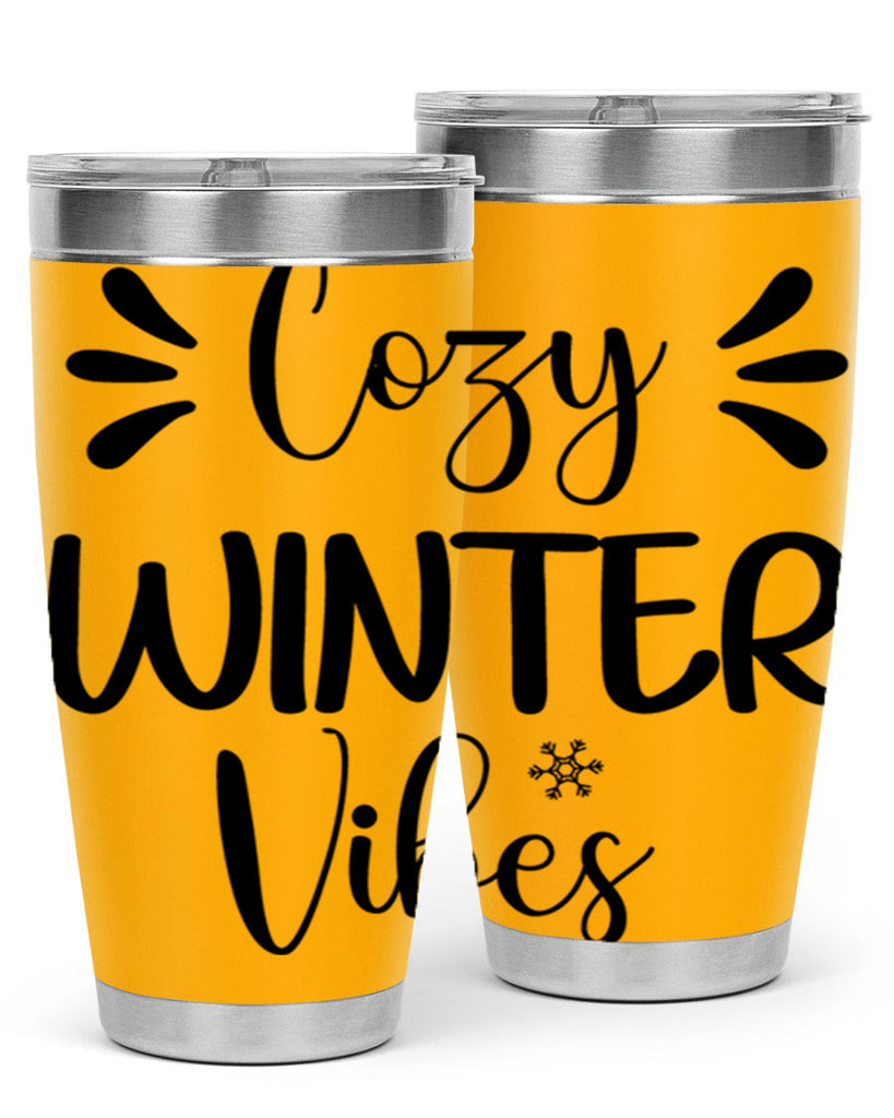 Cozy Winter Vibes76#- winter- Tumbler