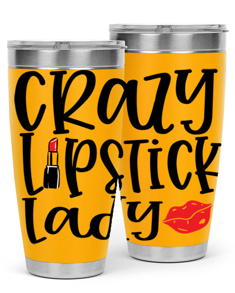 Crazy Lipstick Lady Style 240#- make up- Tumbler