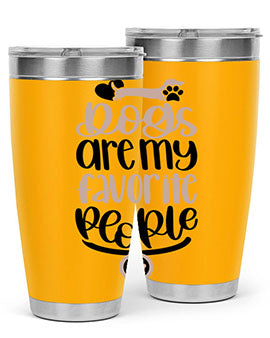Dogs Are My Favorite People Style 23#- dog- Tumbler