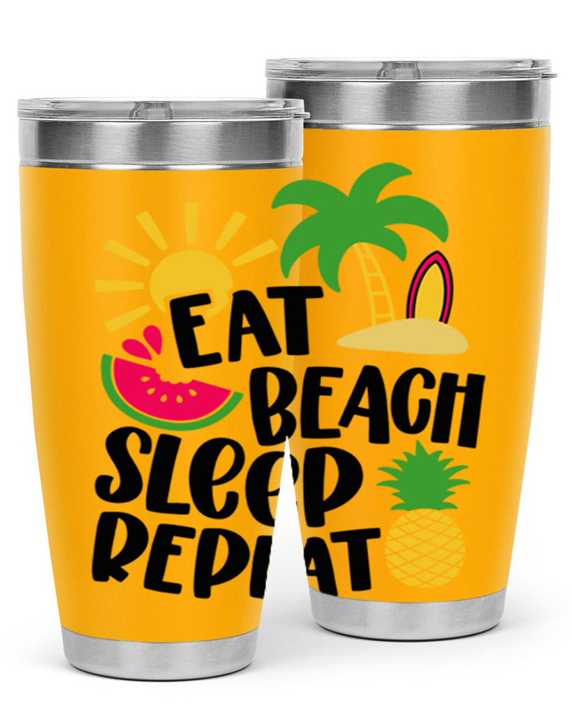 Eat Beach Sleep Repeat Style 47#- summer- Tumbler