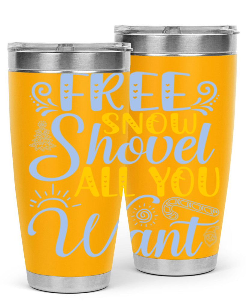 Free snow shovel all you want107#- winter- Tumbler