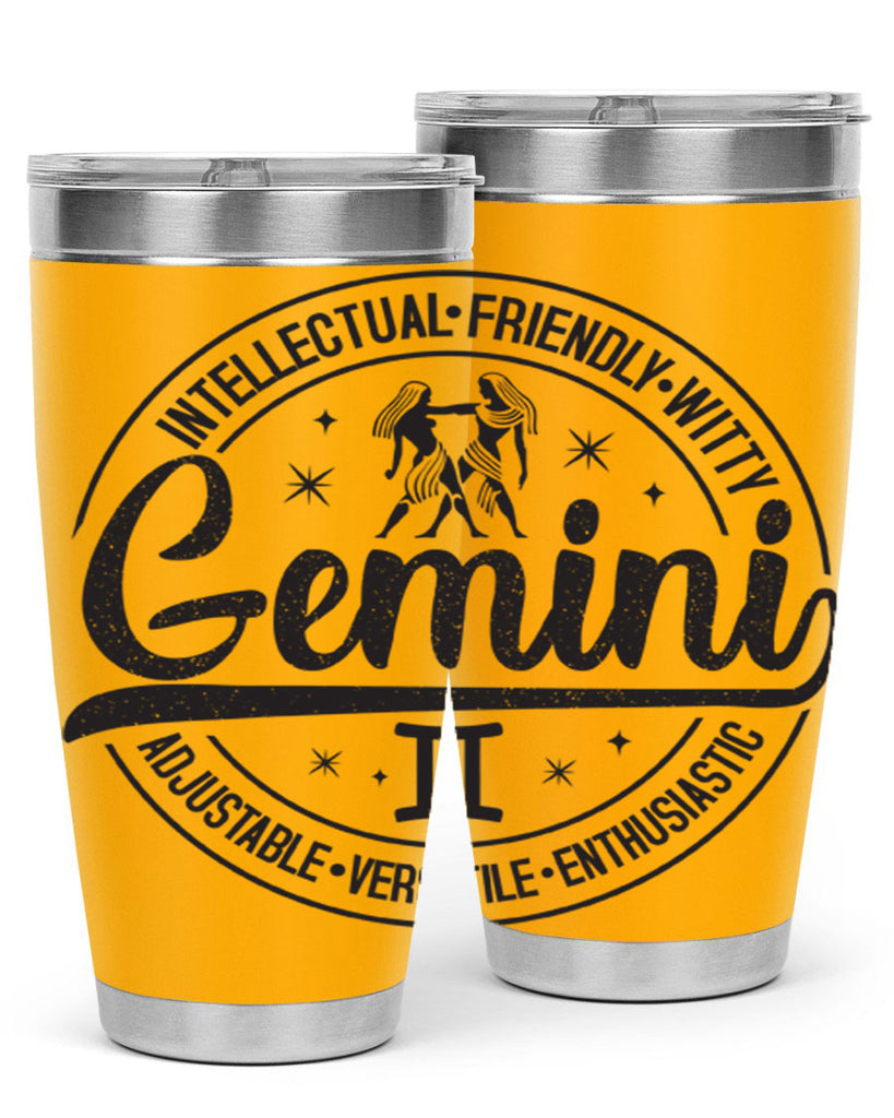 Gemini 225#- zodiac- Tumbler