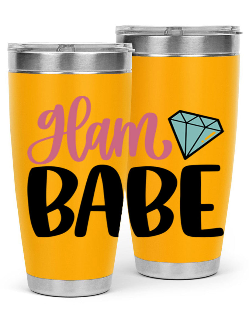 Glam Babe Style 98#- make up- Tumbler
