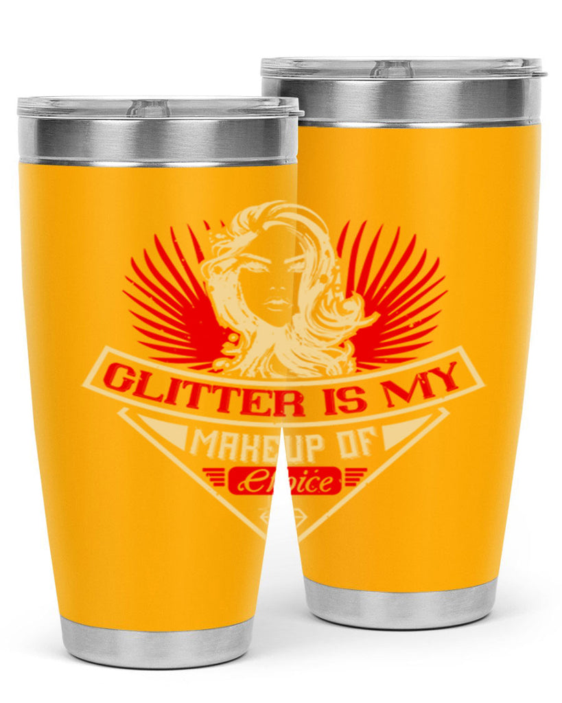 Glitter is my makeup of choice Style 211#- make up- Tumbler