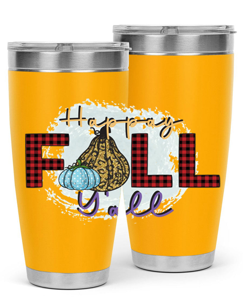 Happay Fall Y all 217#- fall- Tumbler